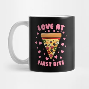 Love At First Bite Pizza Mug